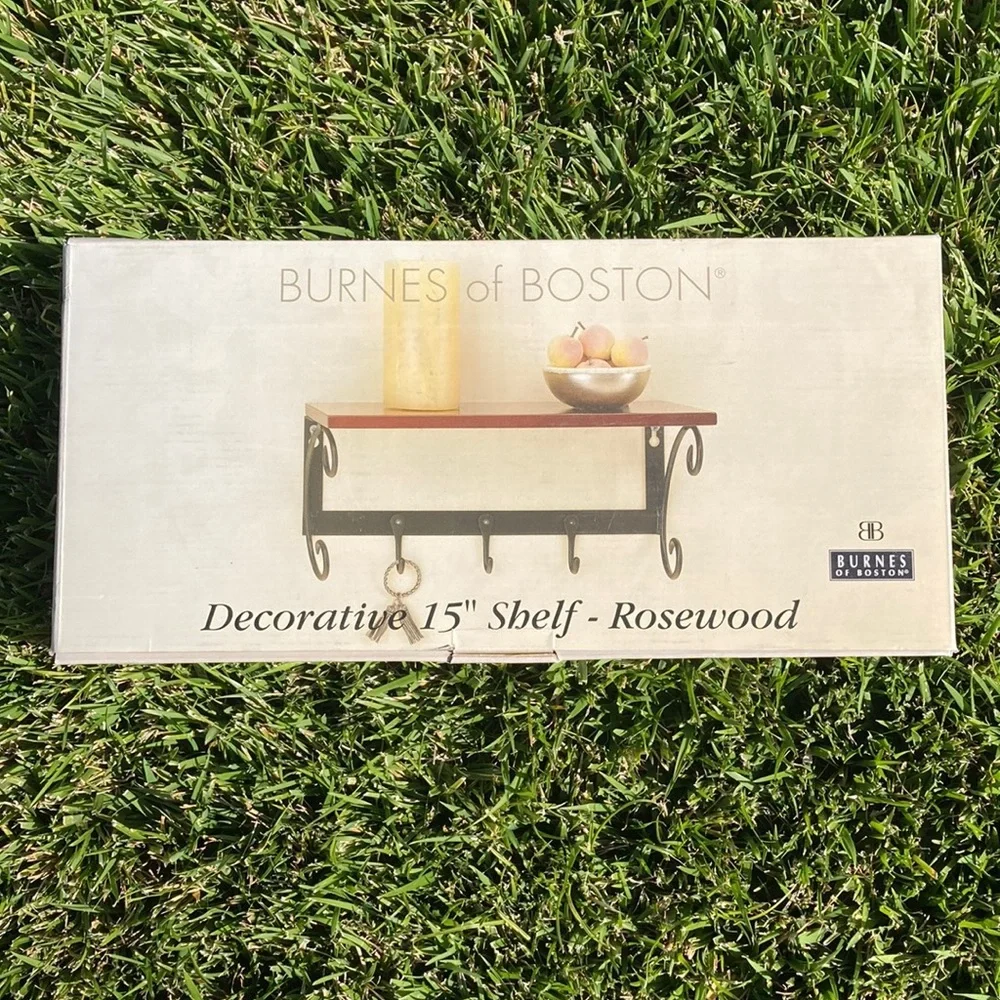 NEW Burnes of Boston Decorative Shelf